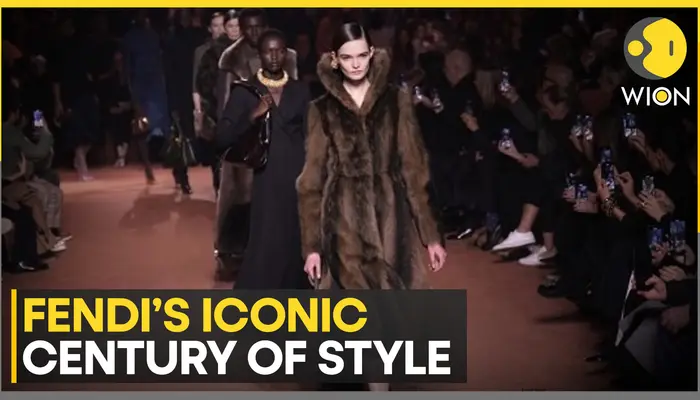 Fendi marks 100 years with bold styles at Milan Fashion Week