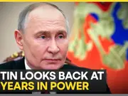 Russian President Putin's new year speech celebrates 25 years in power