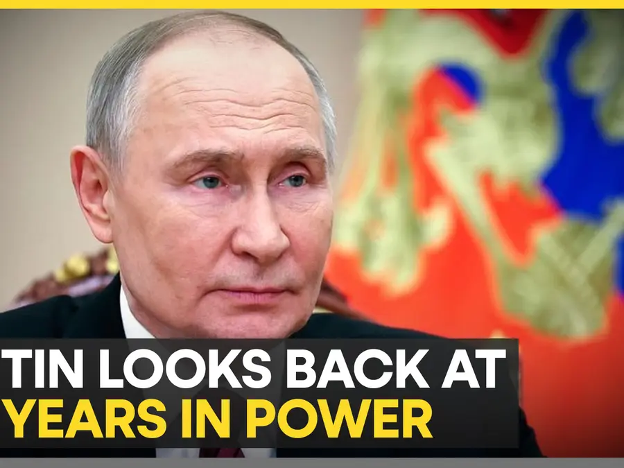 Russian President Putin's new year speech celebrates 25 years in power