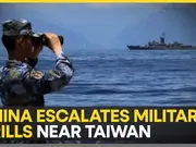 Taiwan deploys jets and warships as China intensifies military drills