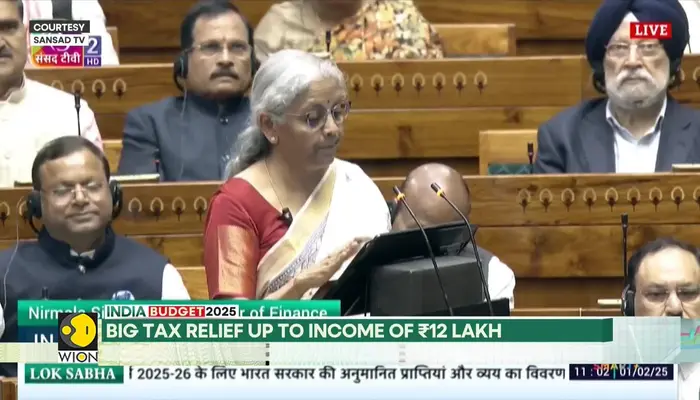 Budget 2025: Tax announcement receives resounding claps from lawmakers | WION detailed coverage
