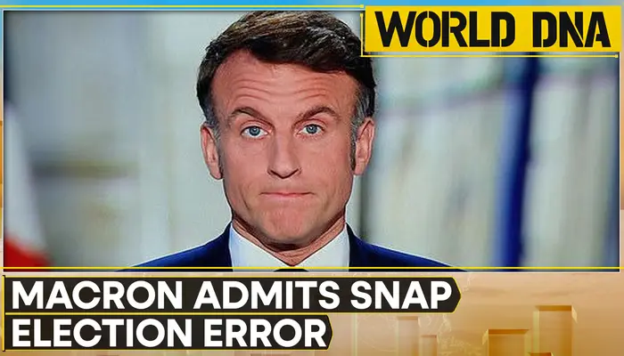 France's Macron acknowledges that dissolving parliament in 2024 brought instability
