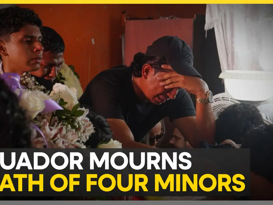 Ecuador mourns death of four minors, Orders detention of 16 military personnel