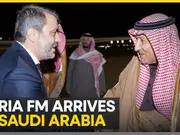 Syria Foreign Minister arrives in Saudi Arabia on maiden trip as new rulers reset regional ties