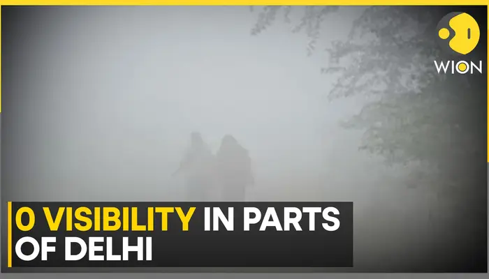 India: Delhi shivers in cold wave amid dense fog, 0 visibility in parts of Delhi