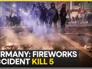 Germany firework chaos: Police patrol streets in Berlin after firework kills 5