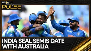 India defeat New Zealand by 44 runs, set up semis clash with Australia