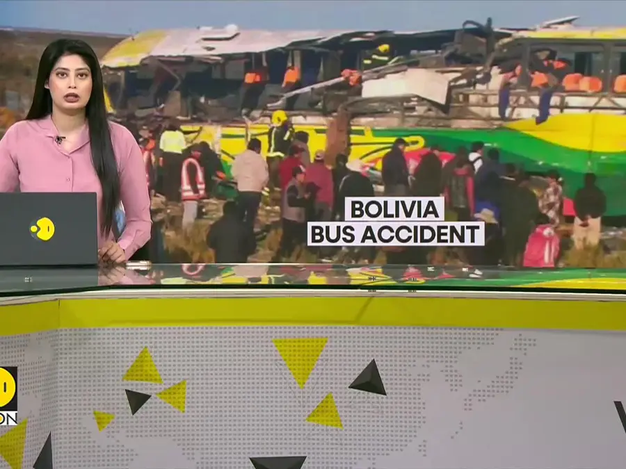 At least 37 dead and dozens injured in bus crash in Bolivia