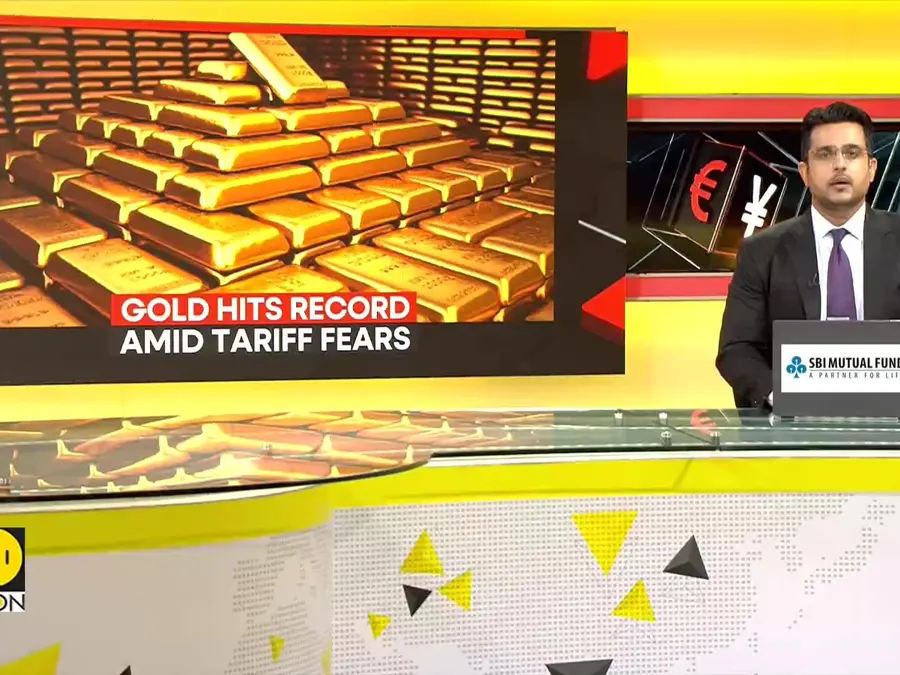 Tariff woes fuel gold's surge to record prices