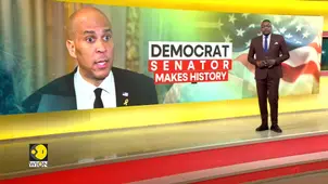 Cory Booker takes on Trump to break Thurmond’s Senate record with 25-hour speech