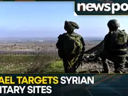 Israel strikes Syrian army positions near Aleppo
