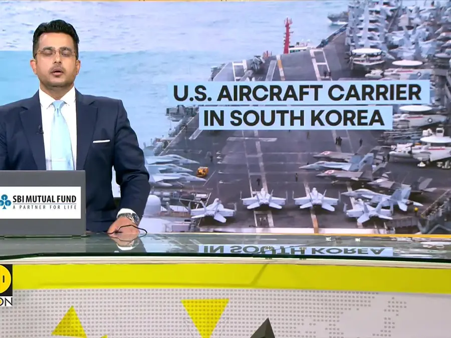 US aircraft carrier enters South Korean port as show of force