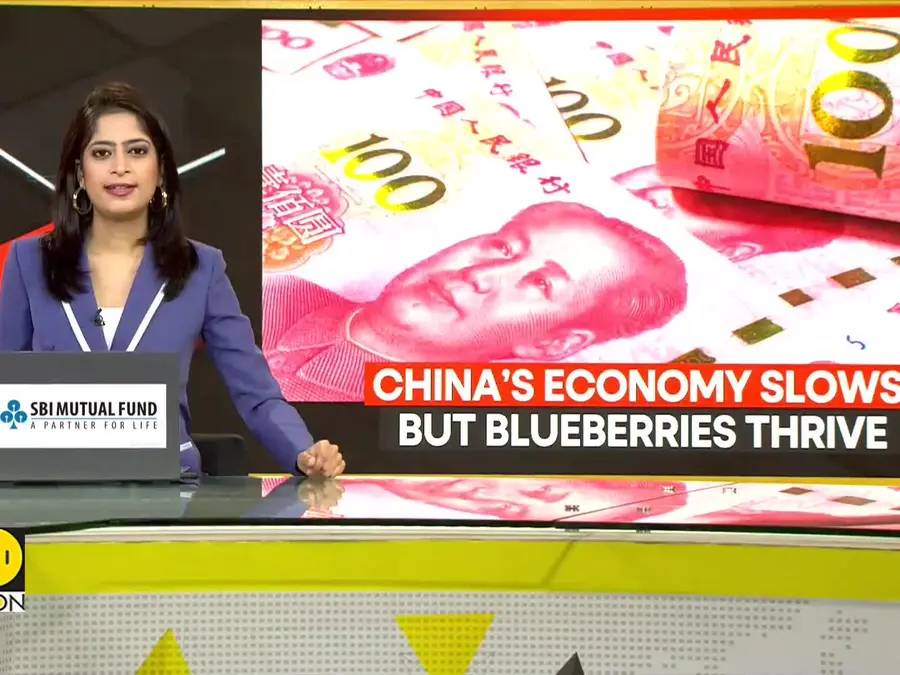 China overtakes US as world's top blueberry producer