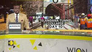 Telangana tunnel collapse: Telangana CM Reddy visits tunnel collapse site