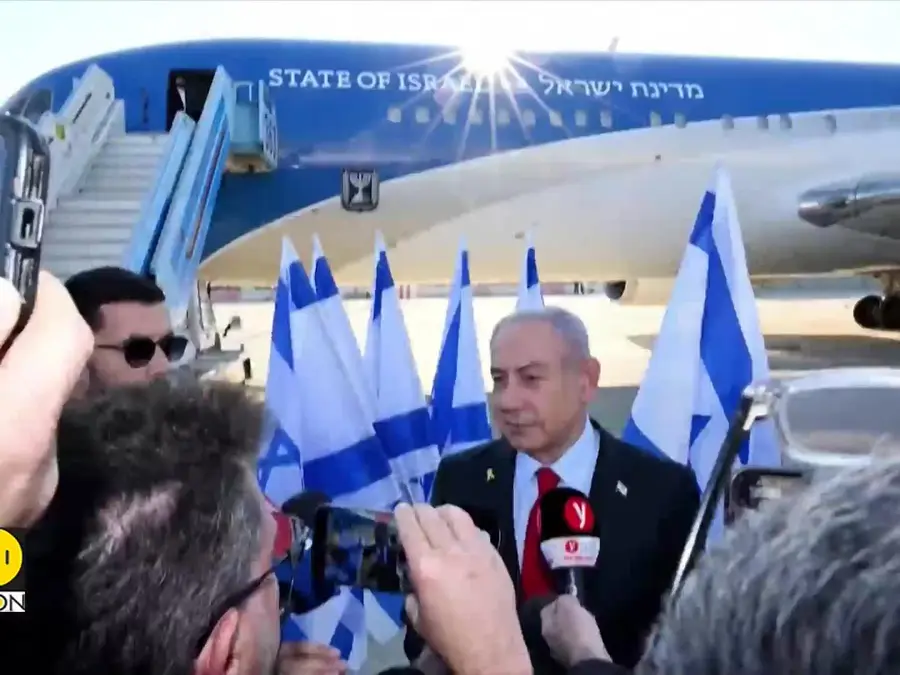 Netanyahu escapes europe skies to avoid arrest