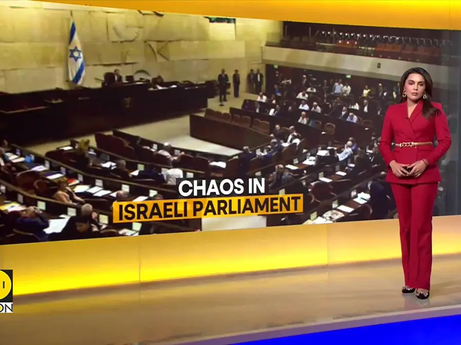 Chaos Erupts At Israeli Parliament After Hostage Families Denied Entry