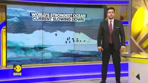 World's strongest ocean current is slowing down as ice sheets pump water