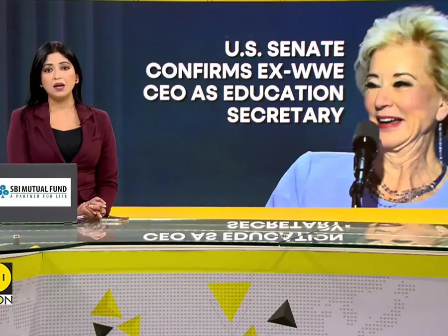 US: Senate confirms ex-wrestling executive Linda McMahon as education secretary