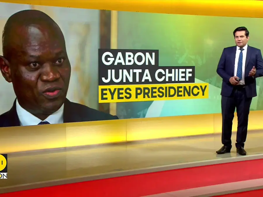 Gabon junta chief declares bid for presidency
