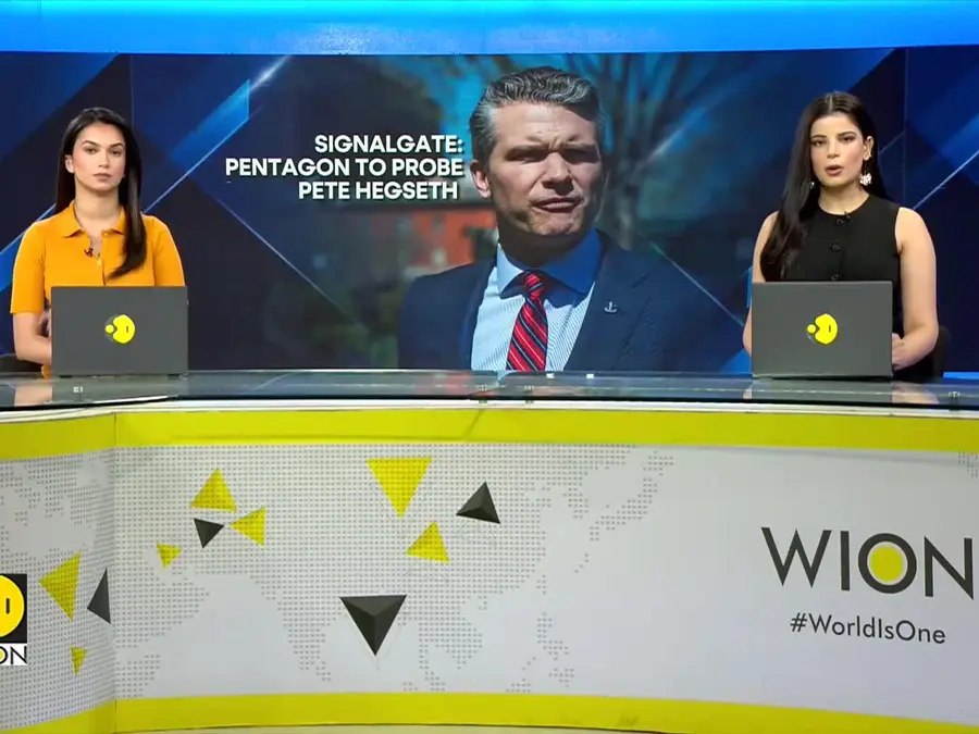 Signalgate leak: Pentagon launches probe into Pete Hegseth