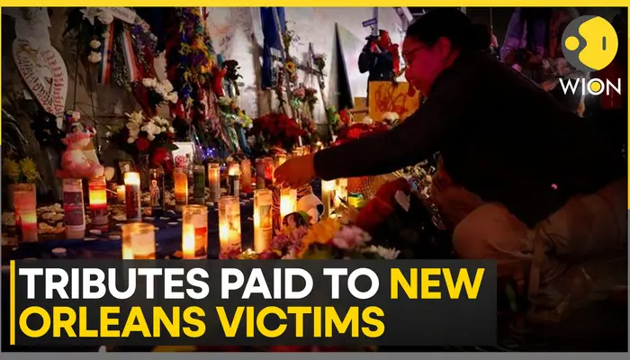 New Orleans honors new year's attack victims with vigil and 'outpouring of love'