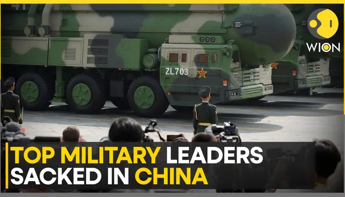 Chinese generals and Ministers removed over corruption allegations