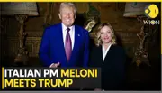Donald Trump meets Italian PM Giorgia Meloni before us president Joe Biden's Italy visit