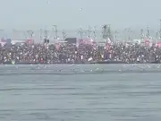 PM Modi in Maha Kumbh: PM takes holy dip as Delhi votes in key polls