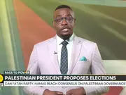 Palestinian President proposes elections
