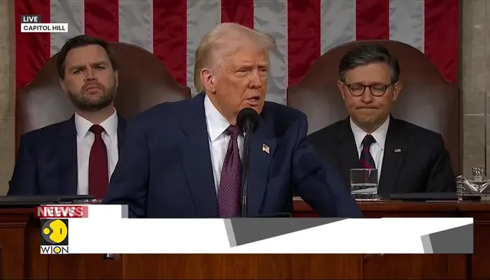 Trump's Congress address: US president lists India among nations charging high tariffs