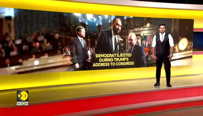 Trump's joint Congress address: Democratic rep. Al green ejected from Trump address
