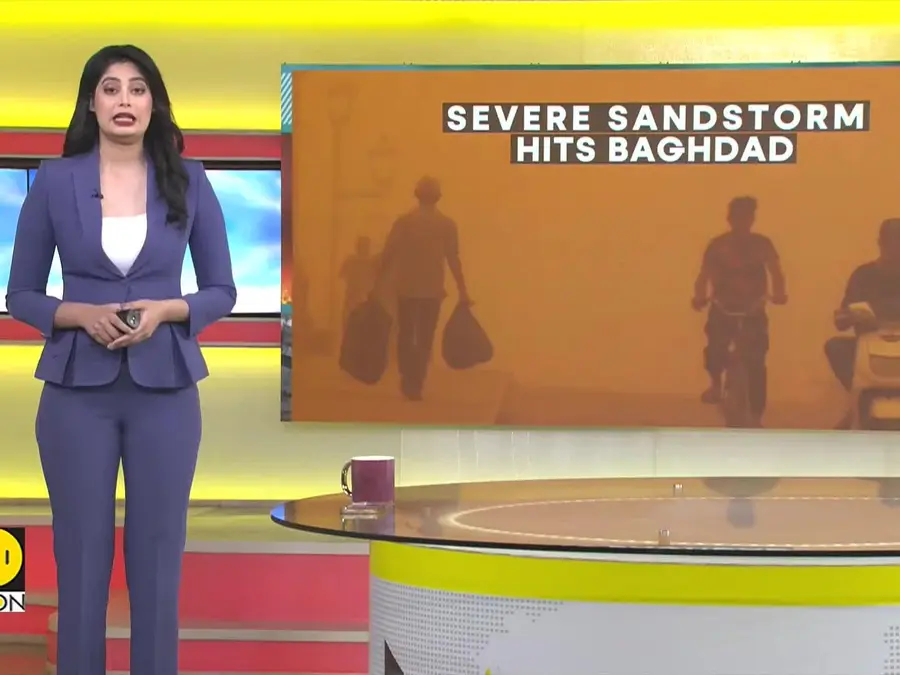 Baghdad hit by first major sandstorm of the year