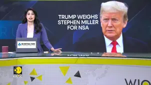 US President Trump says he is considering Stephen Miller for national security adviser
