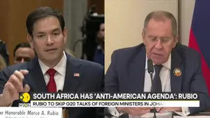 Rubio skips G20 talks in South Africa over ‘anti-American agenda’ and property concerns