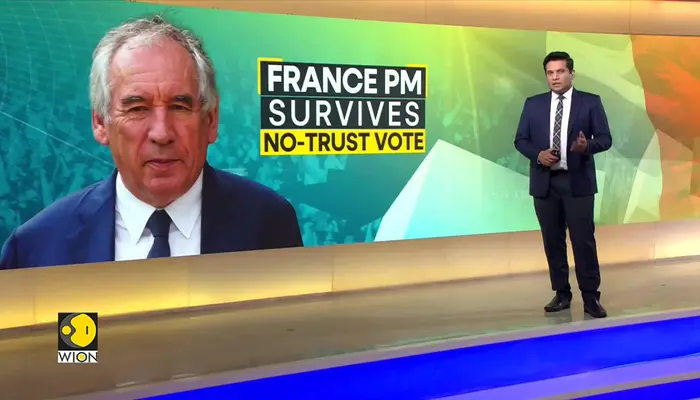 France PM Francois Bayrou wins key no-confidence vote