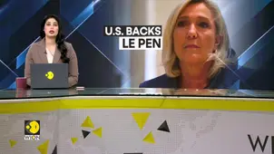 Donald Trump and Vance support Marine Le Pen after her conviction
