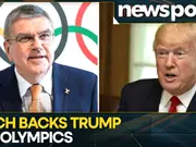 Outgoing IOC chief Thomas Bach confident of Trump’s support for LA 2028