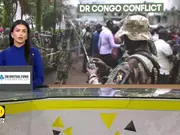 DR Congo crisis: Rebel groups hold rally on seized city of Goma