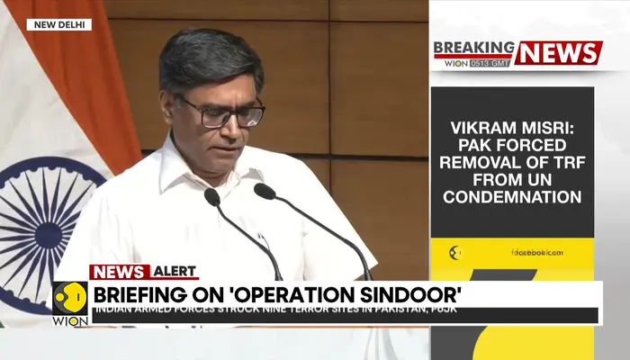 Breaking | Operation Sindoor: Army, Air Force & Foreign Ministry briefs the media