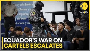 Ecuador cracks down on drug cartels amid deadly violence