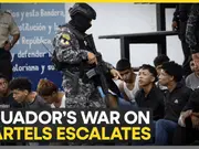 Ecuador cracks down on drug cartels amid deadly violence