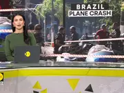 Brazil plane crash: Aircraft skids into traffic, hits bus