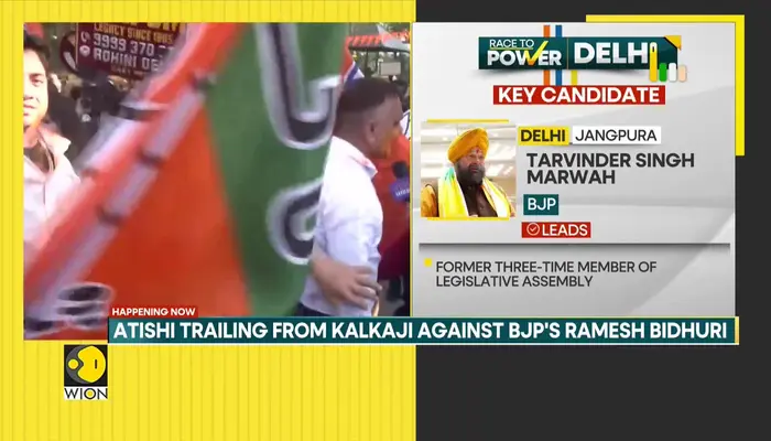 Delhi election result: AAP workers gather outside party headquarters amid tough election trends