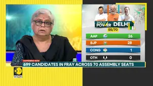 Delhi election result: BJP crosses majority mark in early Delhi trends, AAP trails in vote count
