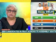 Delhi election result: BJP crosses majority mark in early Delhi trends, AAP trails in vote count