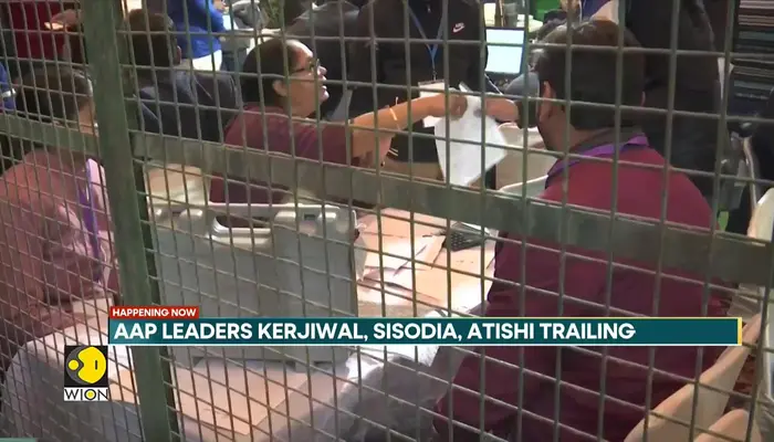 Delhi election result counting: BJP and AAP in close fight as Congress falls behind