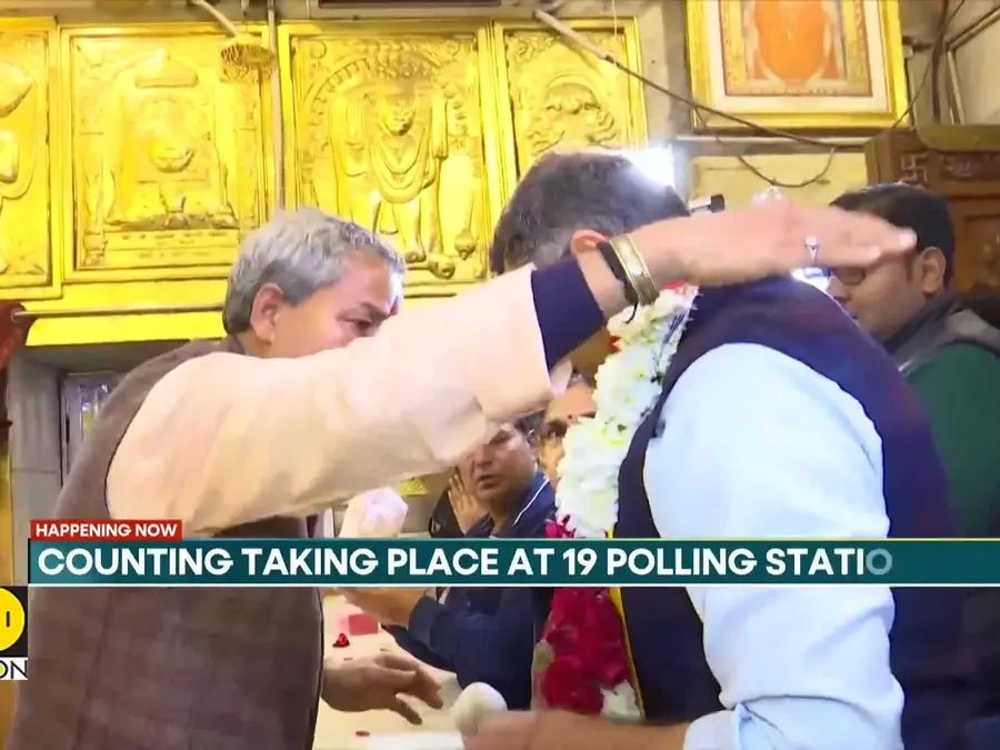 Delhi election results 2025: BJP crosses majority mark as early trends show AAp falling behind