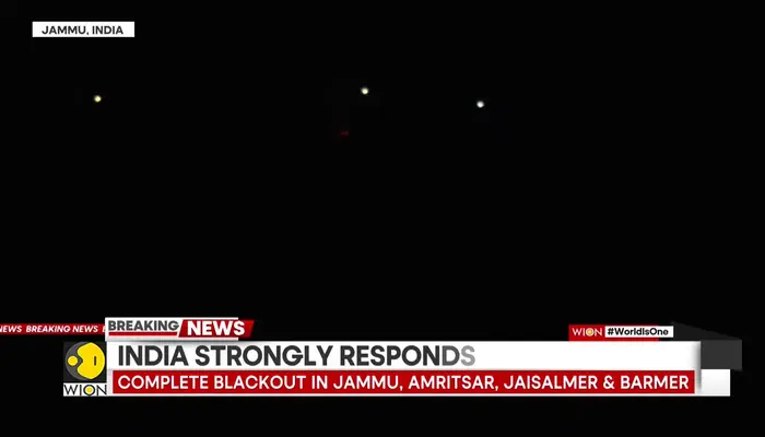 India-Pakistan War: Pakistani drones intercepted by Indian Air defence in Jaisalmer
