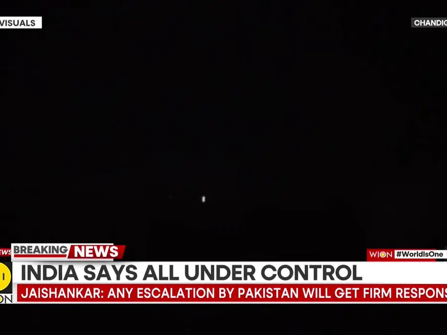 India-Pakistan War Breaking: India foils Pakistan's drone and missile attack