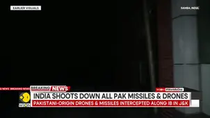 Indo-Pak war: Pakistani-origin drones & missiles intercepted along IB in J&K